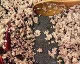 鶏ひき肉と実山椒のシビカラそぼろ作り方5写真