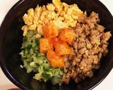 簡単★鶏そぼろ三色丼作り方7写真
