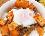 簡単★鶏そぼろ三色丼作り方8写真