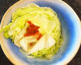 調理時間1分　ピリ辛無限レタス作り方2写真