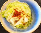 調理時間1分　ピリ辛無限レタス作り方3写真