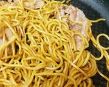 米粉の豚玉モダン焼き作り方2写真
