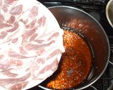 肉豆腐の白菜・豚肉♪簡単更年期のぼせ薬膳作り方5写真