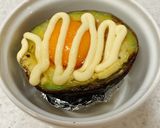 アボカドエッグのトースター焼き作り方4写真