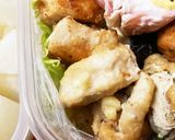 2022/9/16 鶏むねマヨ麺つゆ弁当作り方1写真