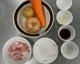煮詰めて作る肉じゃが(1人前)作り方1写真