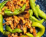 茄子とピーマンと豚肉の味噌だれ炒め作り方8写真