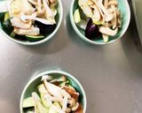 レンジ肉無豆腐簡単ケチャップ煮味野菜炒め作り方11写真