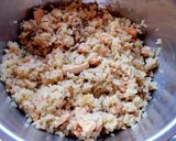 鮭炊き込みご飯でサーモン丼！作り方1写真