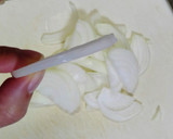 ナスと玉ねぎで！鶏の生姜焼き風作り方1写真