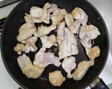 ナスと玉ねぎで！鶏の生姜焼き風作り方5写真