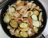 ナスと玉ねぎで！鶏の生姜焼き風作り方7写真