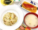 【病院】高菜チャーハン【給食】作り方5写真