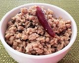 鶏ひき肉と実山椒のシビカラそぼろ作り方7写真