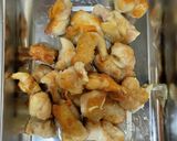 揚げない鶏もも肉で酢豚風！作り方5写真