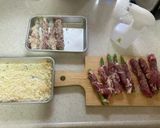 お財布にも優しい、アスパラの肉巻きフライ作り方5写真