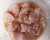 つけ置き焼くだけ！おろしポン酢☆鶏むね肉作り方1写真