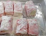 ソースで簡単！ジューシー☆肉巻き豆腐作り方3写真