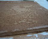 バレンタインにティラミスロールケーキ④作り方10写真