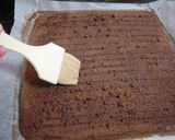 バレンタインにティラミスロールケーキ④作り方15写真
