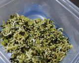 小松菜しらすごはん作り方10写真