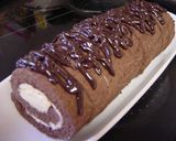 バレンタインにティラミスロールケーキ④作り方27写真