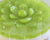 シャインマスカットのレアチーズケーキ作り方31写真