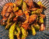 ナスとししとうの甘辛味噌炒め作り方6写真