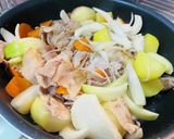 フライパン１つ☆無水で時短こく旨肉じゃが作り方10写真