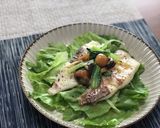 白身魚〜レモンバター三つ葉醤油〜作り方6写真