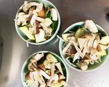 レンジもやし入コク旨さっぱり甘酢味噌酢豚作り方10写真