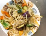 レンジもやし入コク旨さっぱり甘酢味噌酢豚作り方14写真