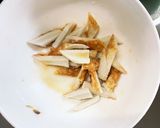 レンジ肉無チクワきな粉味噌カルボ味野菜炒作り方1写真