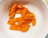 レンジ肉無チクワきな粉味噌カルボ味野菜炒作り方4写真