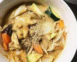 レンジ肉無チクワきな粉味噌カルボ味野菜炒作り方19写真