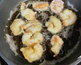 秋のエビマヨ&しめじ添え作り方4写真