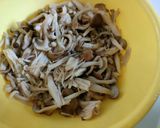 常備菜にも!低糖質 レンジで塩きのこ作り方9写真