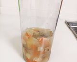 野菜スープで作るホワイトソース作り方1写真