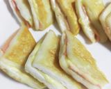 ハムとチーズのはんぺんサンド作り方10写真