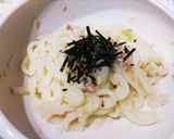 子ども向けツナのクリームパスタ作り方5写真