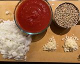 Green Lentil Curry作り方1写真