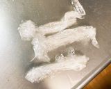 肉無ほんのりシーフードキムチ味春雨炒め煮作り方11写真