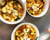 肉無ほんのりシーフードキムチ味春雨炒め煮作り方18写真