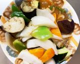 きな粉シシリアン味豚こま大根青椒肉絲風作り方13写真