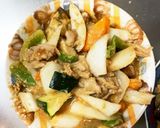 きな粉シシリアン味豚こま大根青椒肉絲風作り方16写真