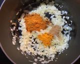 Green Lentil Curry作り方5写真