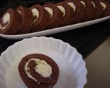 バレンタインにティラミスロールケーキ④作り方25写真