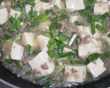 ◆にら塩麻婆豆腐◆作り方4写真