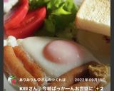 我が家の朝食　ぱっかーんウインナーエッグ作り方56写真