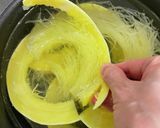 そうめんかぼちゃ（なますかぼちゃ）茹で方作り方6写真